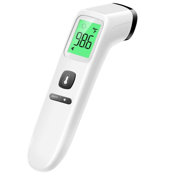 Non-Contact Thermometer for Kids and Adults, Digital Baby Thermometer, Color-Coded Screen