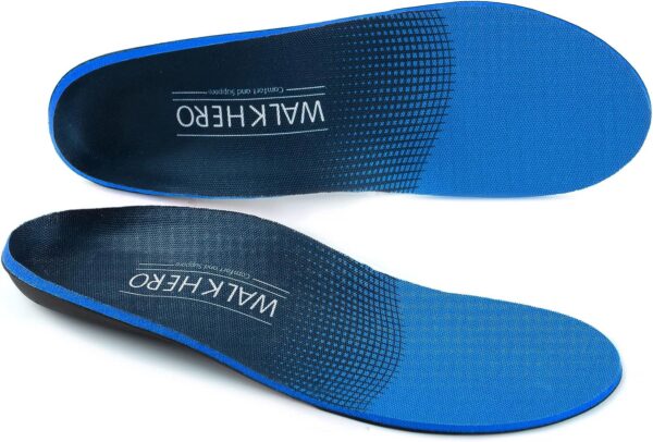 Plantar Fasciitis Feet Insoles Arch Supports Orthotics Inserts Relieve Flat Feet, High Arch Mens