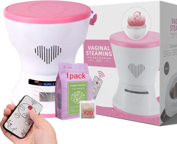 Yoni Seat,Yoni Kit, Steam Seat with 20 Bags Yoni Herbs, Upgraded V Steam at Home Kit for Women Health - Image 3